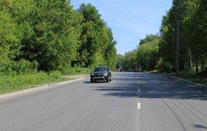 Удмуртская Республика: в Воткинске отремонтирован участок улицы Пролетарской