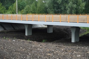 В Ульяновской области открыли движение по мосту через реку Долгую